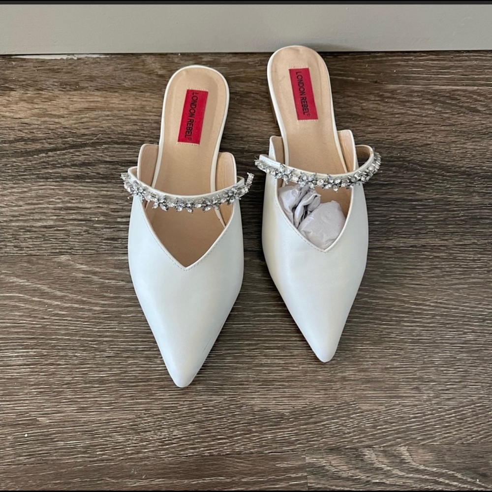 Flat shoes, fashion shoes with crystal stone - Picture 13 of 13